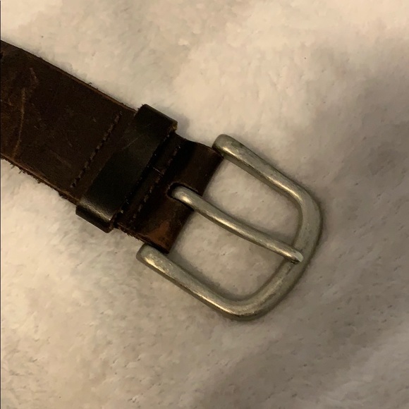 American Eagle Brown Leather Belt Set - Picture 8 of 8